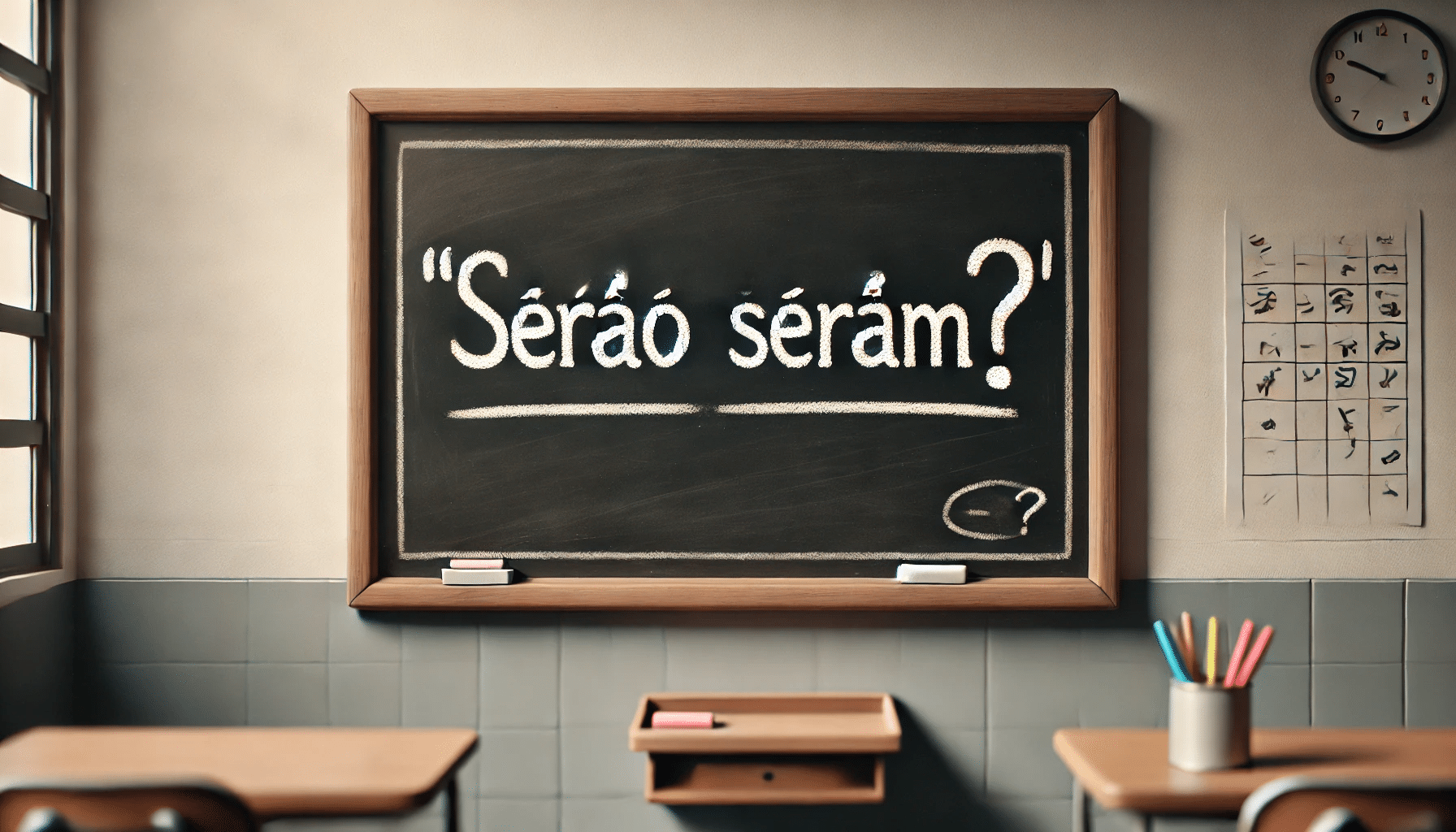 Serão ou Seram? Entenda a Diferença entre os Tempos Verbais