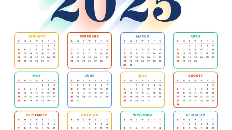 Quantos sábados e domingos tem no ano? Saiba como calcular e organizar seu calendário anual
