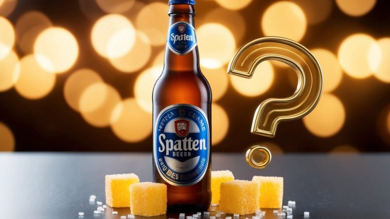 Cerveja Spaten tem açúcar? Análise dos ingredientes e composição nutricional