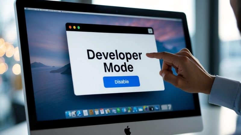 Como desativar o modo desenvolvedor do gov? Guia prático para usuários finais