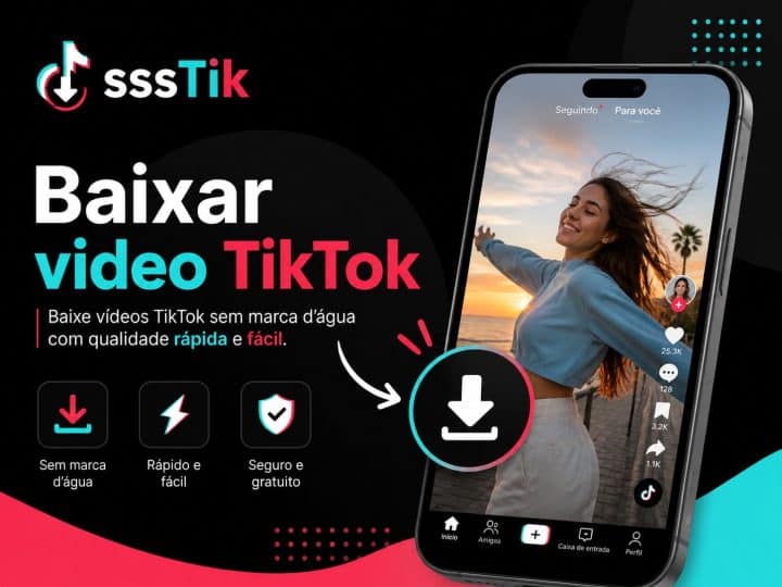 Como baixar vídeo tiktok com qualidade HD em poucos segundos